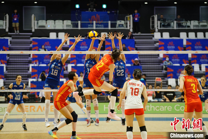 水原站中国女排1-3负塞尔维亚 世联赛遭遇第三场